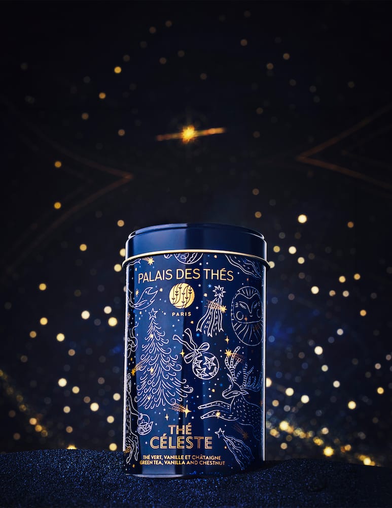 Palais des Thés 110g Metal Tin of Organic Celeste Tea - picture 3 Palais des Thés 110g Metal Tin of Organic Celeste Tea - picture 3