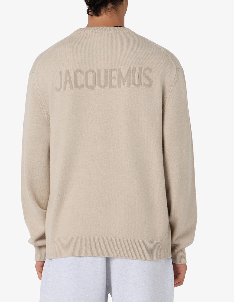 Jacquemus maglia girocollo mouliné - immagine 3 Jacquemus maglia girocollo mouliné - immagine 3