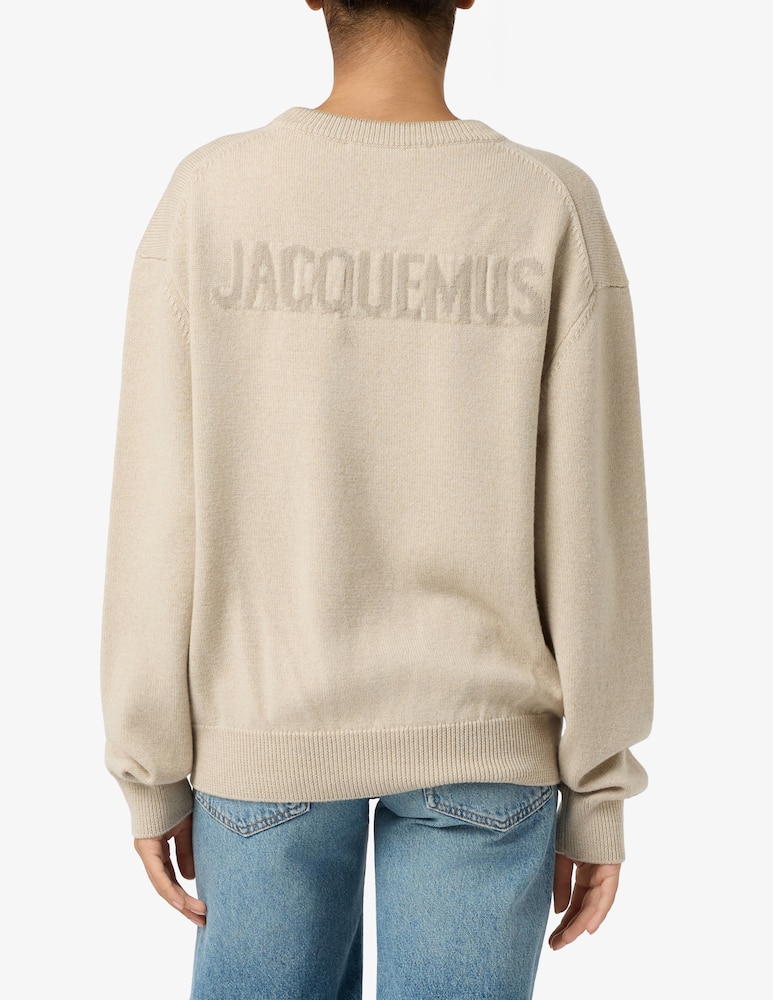 Jacquemus Maglione La Maille Moulin - immagine 3 Jacquemus Maglione La Maille Moulin - immagine 3
