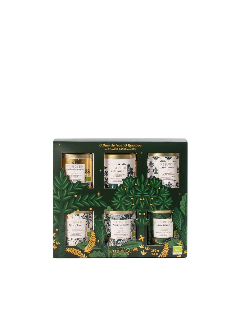 rinascente Terre D'oc Cofanetto tisane Biologiche "Alla ricerca del Natale"