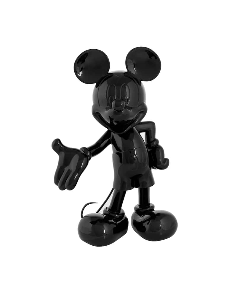 rinascente Leblon Delienne Mickey Welcome Glossy Black figurine - Black