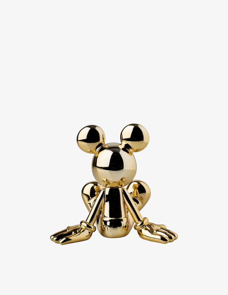 rinascente Leblon Delienne Sitting Mickey By Marcel Wanders - Gold