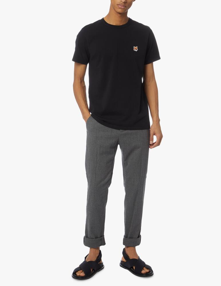 rinascente Maison Kitsune Maglietta girocollo fox head