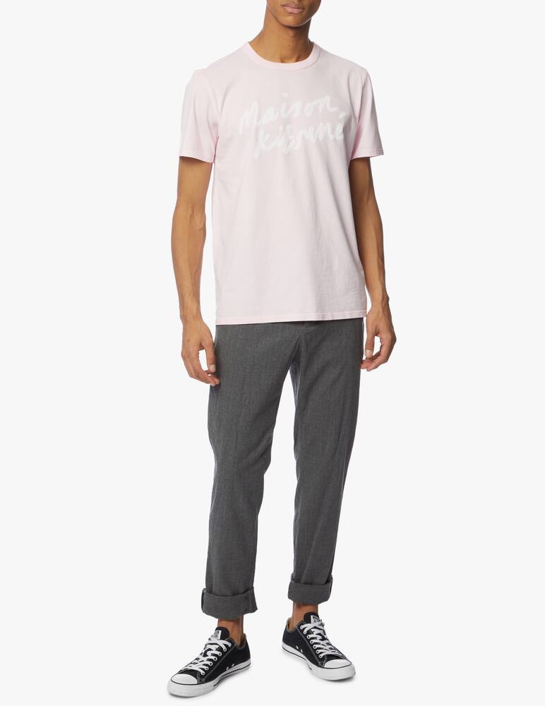 rinascente Maison Kitsune Hand write t-shirt