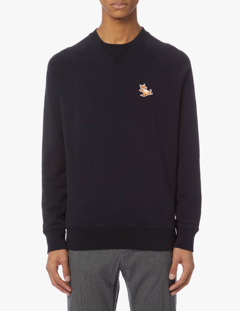 rinascente Maison Kitsune Chillax fox patch sweatshirt