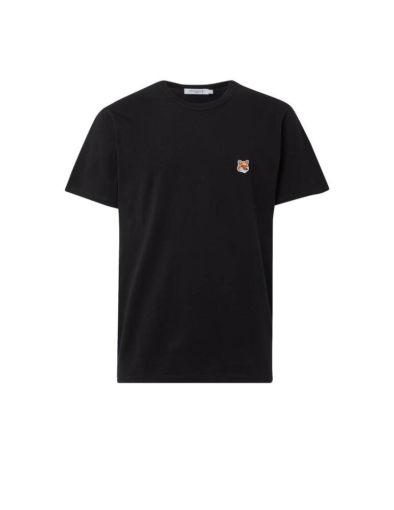 rinascente Maison Kitsune Fox head classic patch t-shirt - black