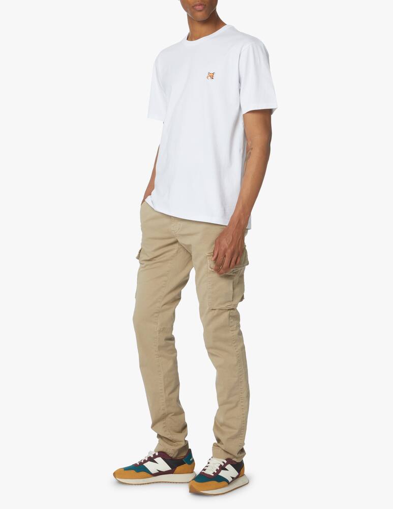 rinascente Maison Kitsune Fox head classic patch t-shirt - white