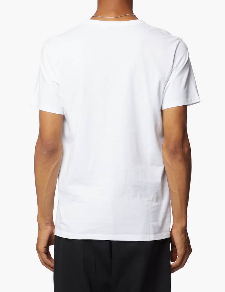 rinascente Maison Kitsune Fox head classic patch t-shirt