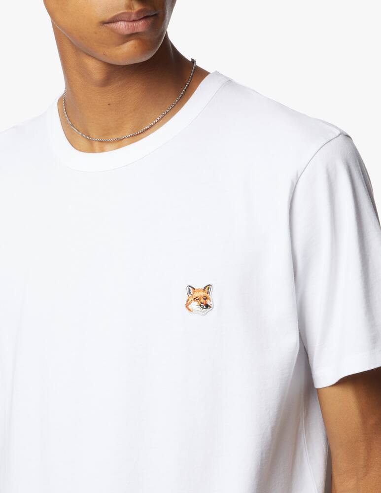 rinascente Maison Kitsune Fox head classic patch t-shirt
