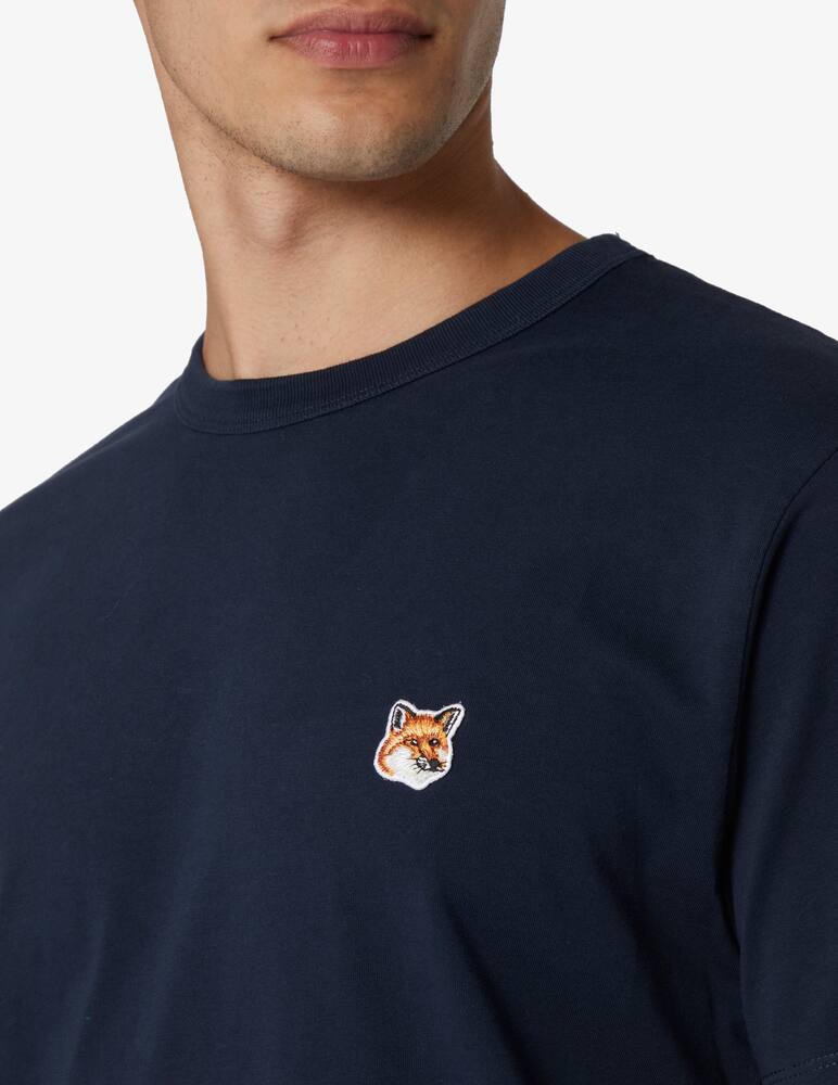 rinascente Maison Kitsune Classic fox patch t-shirt - Blue