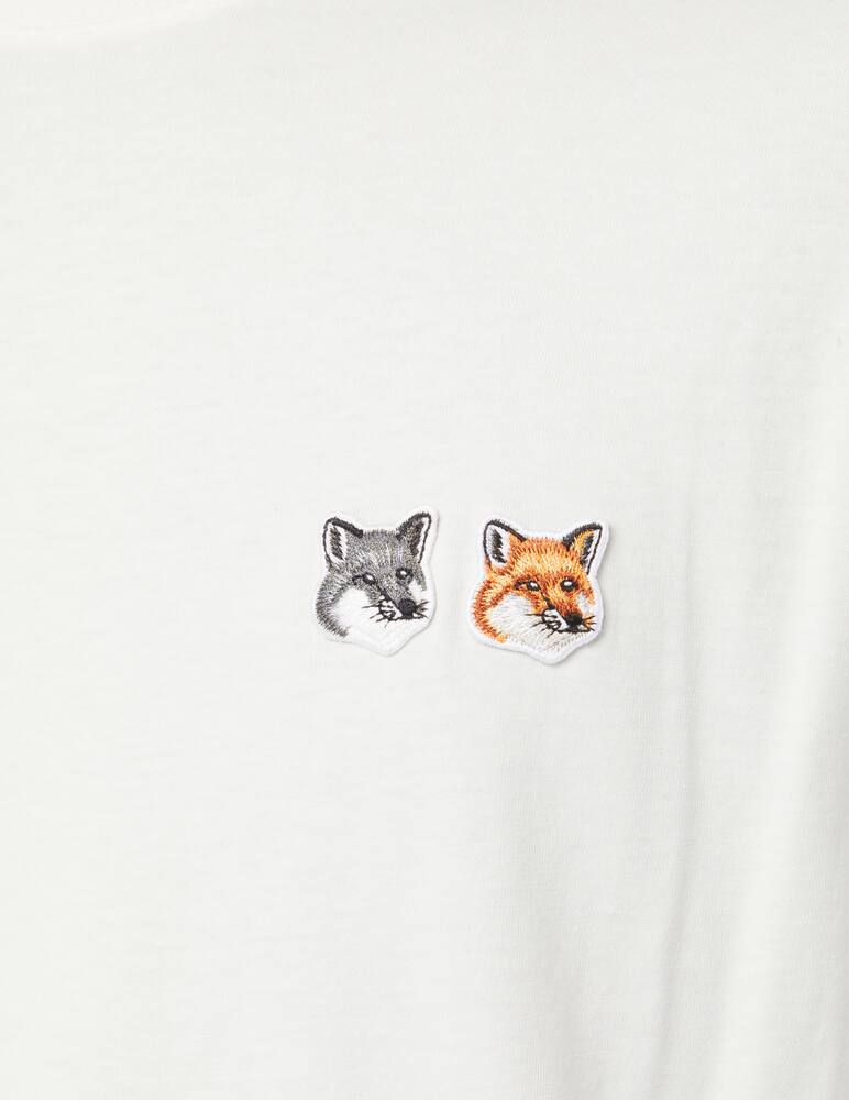 rinascente Maison Kitsune Double fox head t-shirt 