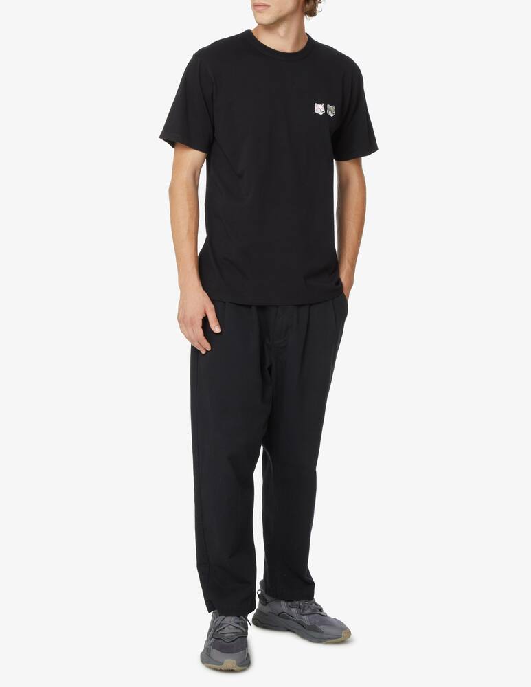 rinascente Maison Kitsune Double fox t-shirt - Black