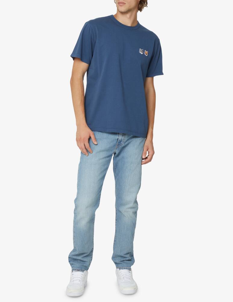 rinascente Maison Kitsune Double fox t-shirt - Blue