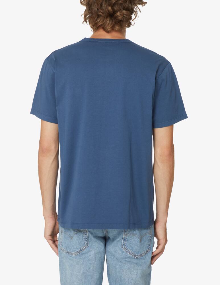 rinascente Maison Kitsune Double fox t-shirt - Blue