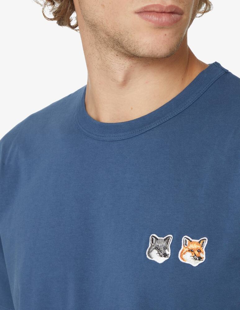 rinascente Maison Kitsune Double fox t-shirt - Blue