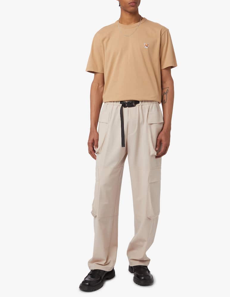 rinascente Maison Kitsune Maglietta fox head classic patch 