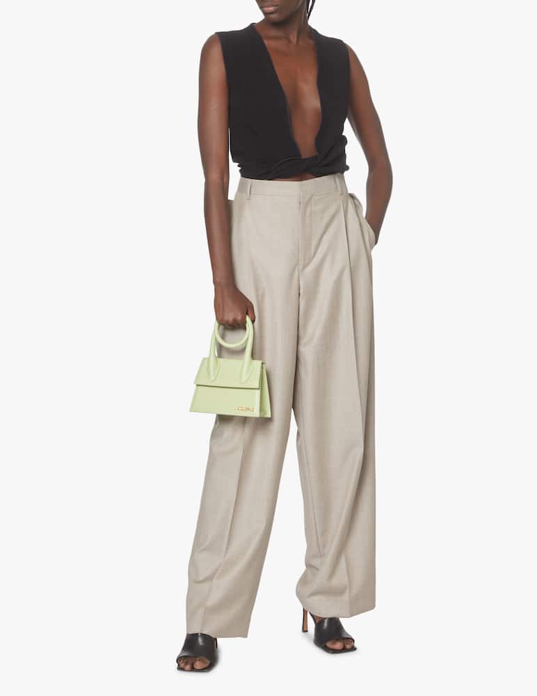 rinascente Jacquemus Haut Noue sleeveless top - black