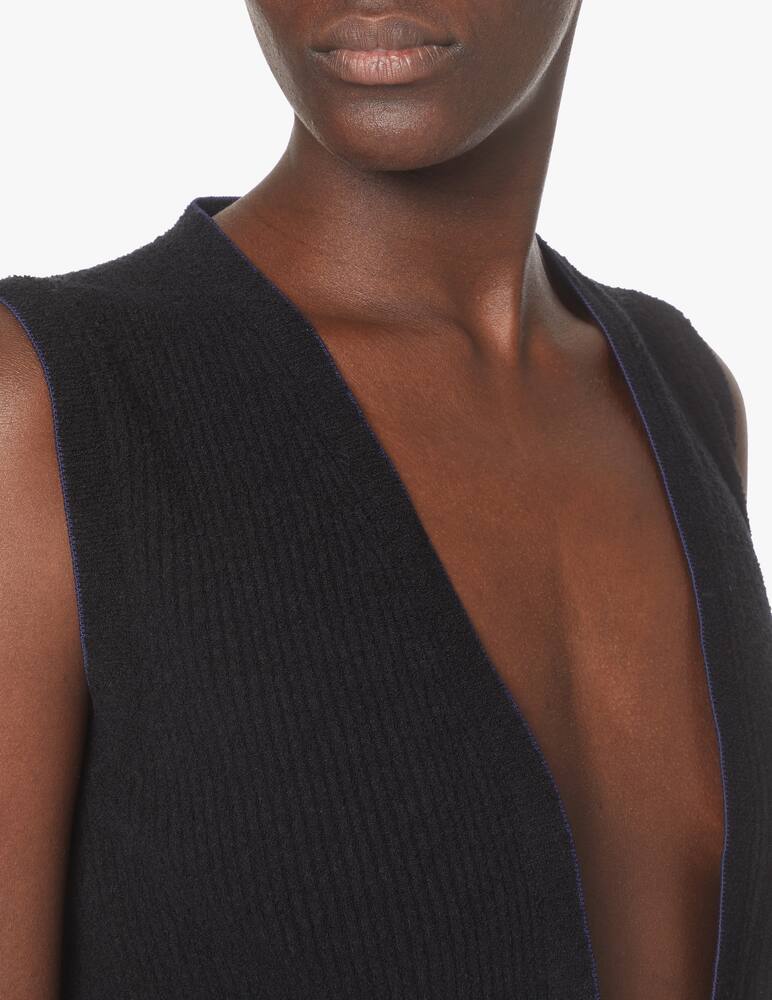 rinascente Jacquemus Haut Noue sleeveless top - black