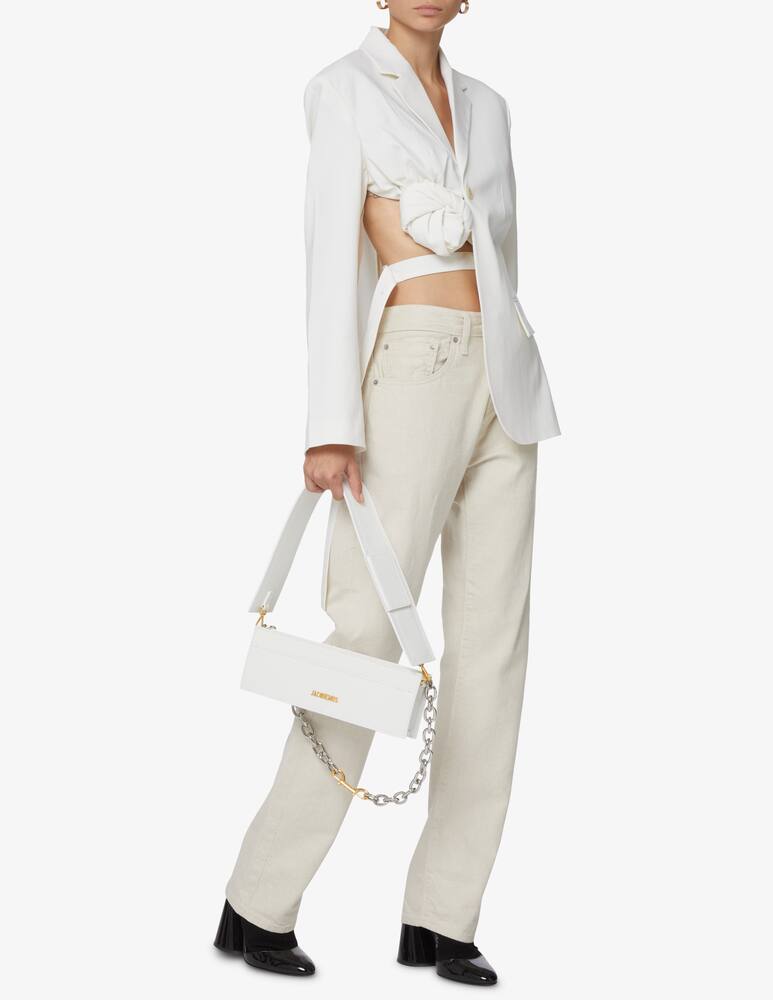 rinascente Jacquemus Borsa a mano Le Ciuciu Chain - Bianco