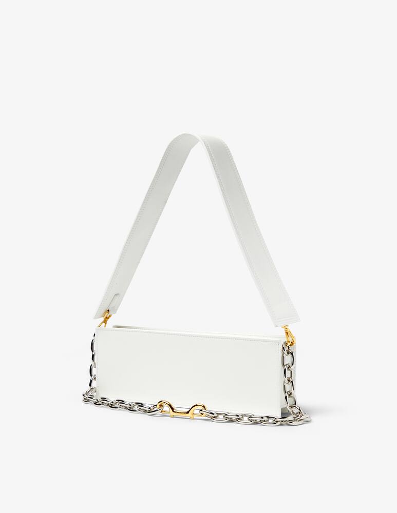 rinascente Jacquemus Borsa a mano Le Ciuciu Chain - Bianco