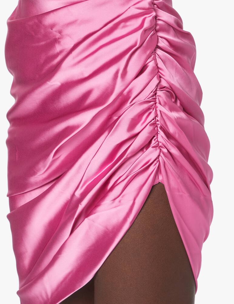 Jacquemus Vestito corto con spalline Saudade - rosa - immagine 4