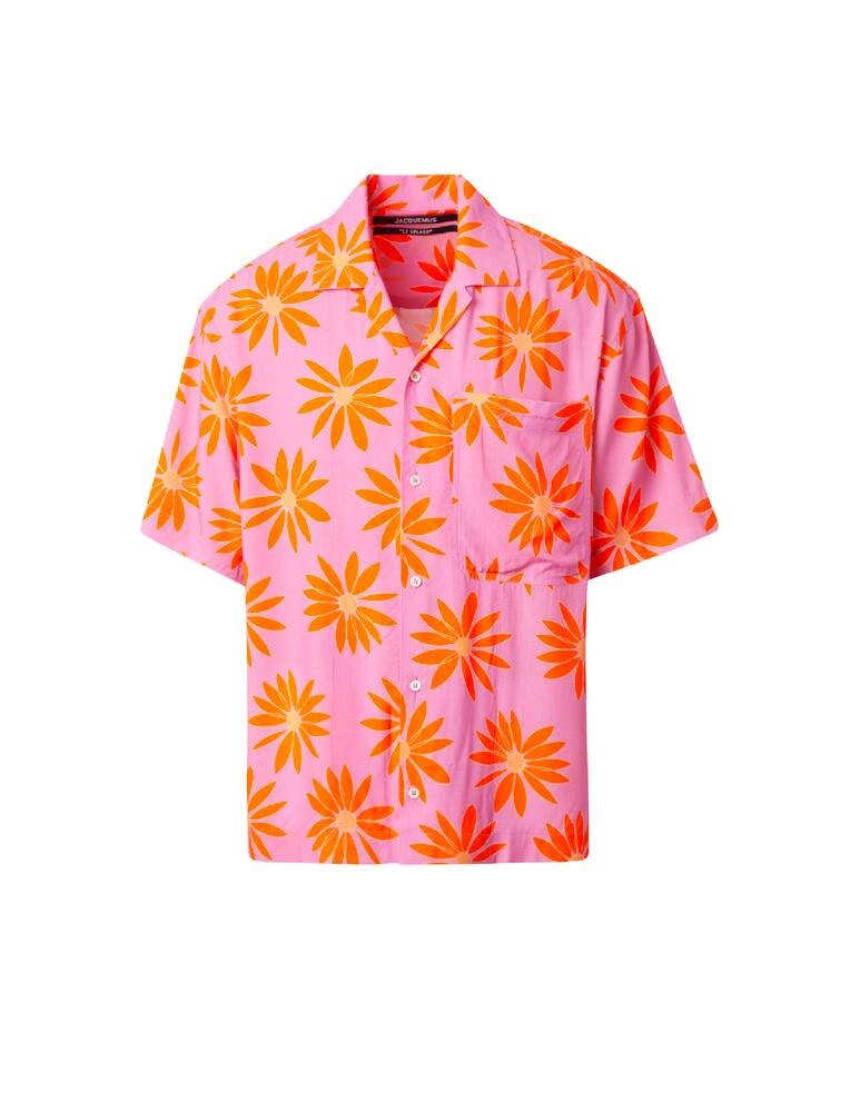 rinascente Jacquemus Camicia jean con stampa - multicolor