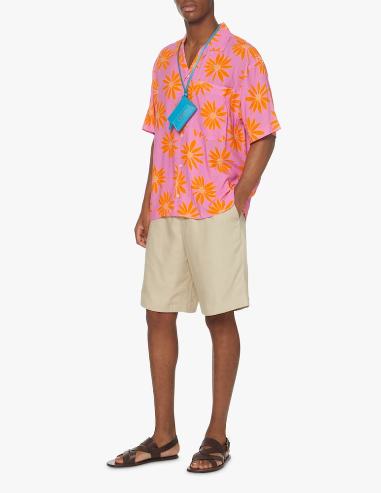 rinascente Jacquemus Camicia jean con stampa - multicolor