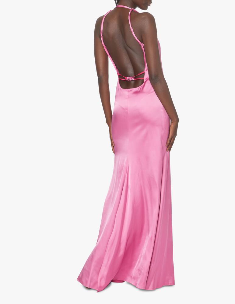 rinascente Jacquemus Vestito lungo con spalline - rosa