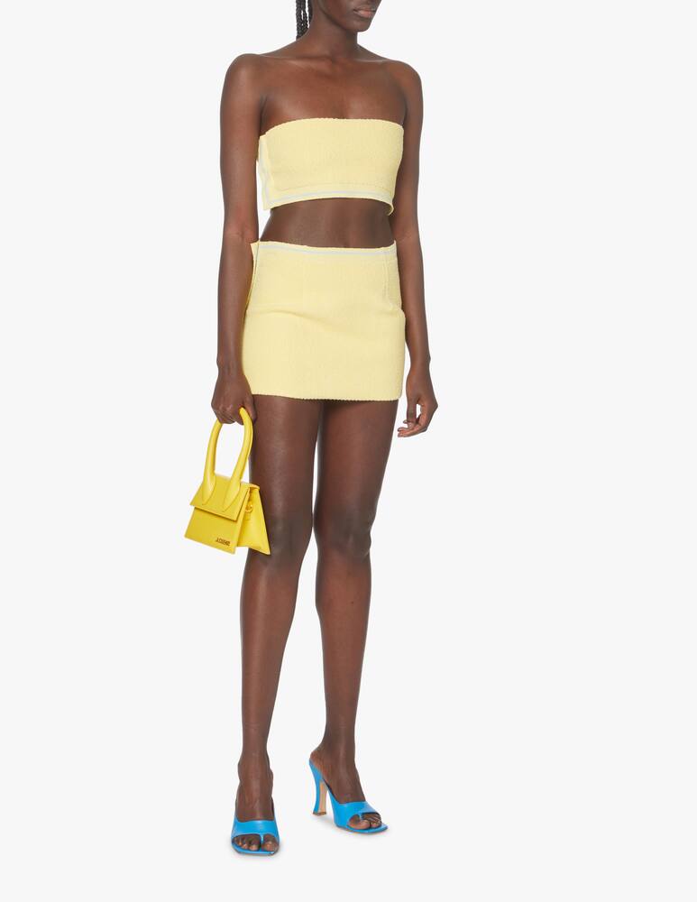 rinascente Jacquemus Top bandeau Sorbetto - giallo