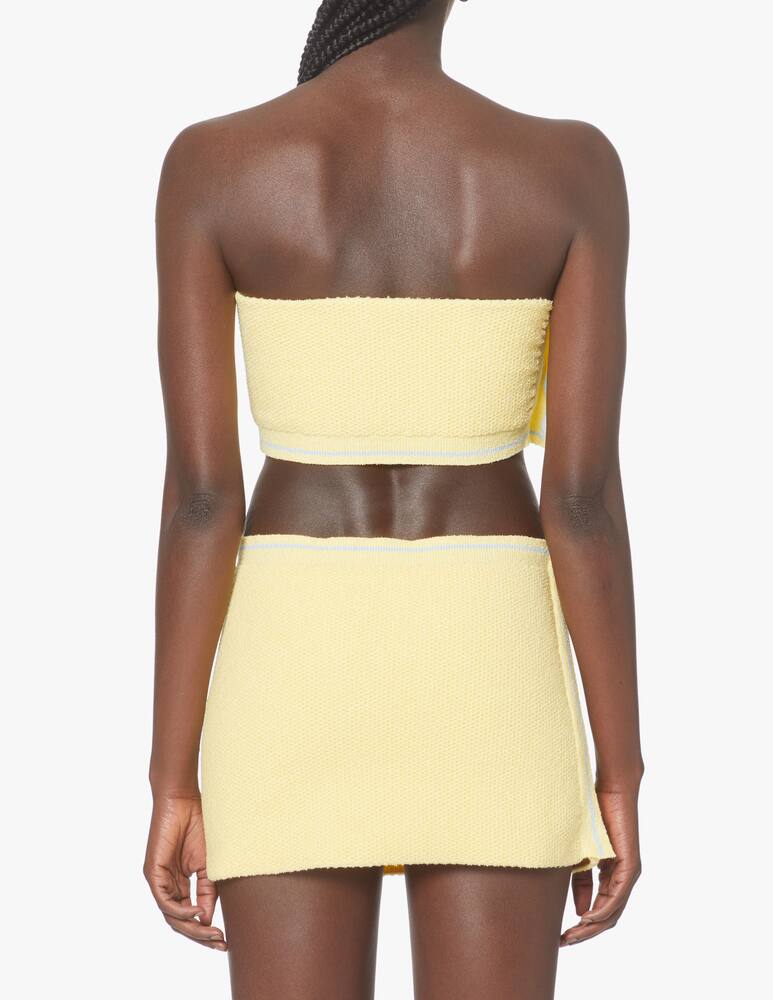 rinascente Jacquemus Top bandeau Sorbetto - giallo