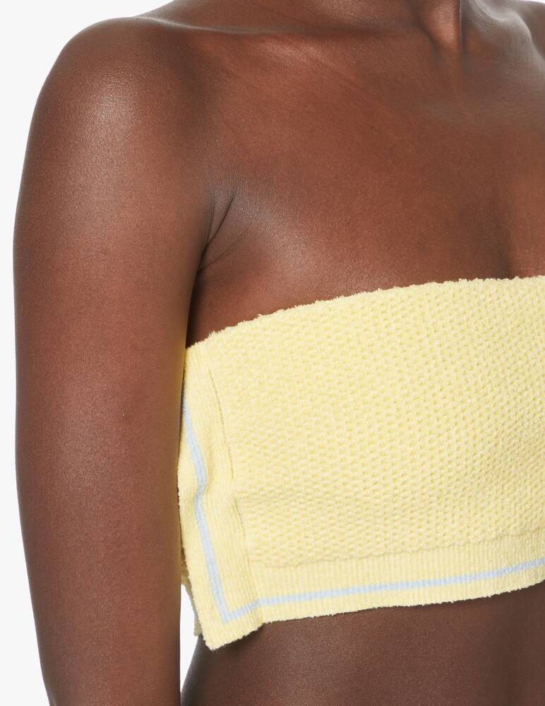 rinascente Jacquemus Top bandeau Sorbetto - giallo
