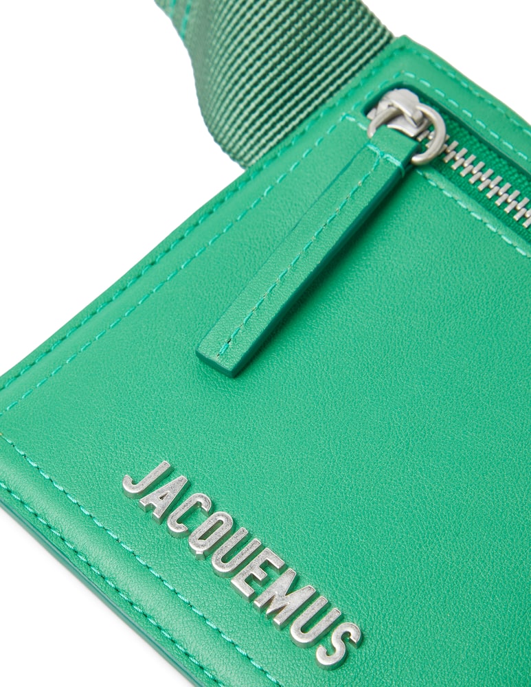rinascente Jacquemus Le banane carre belt bag - green