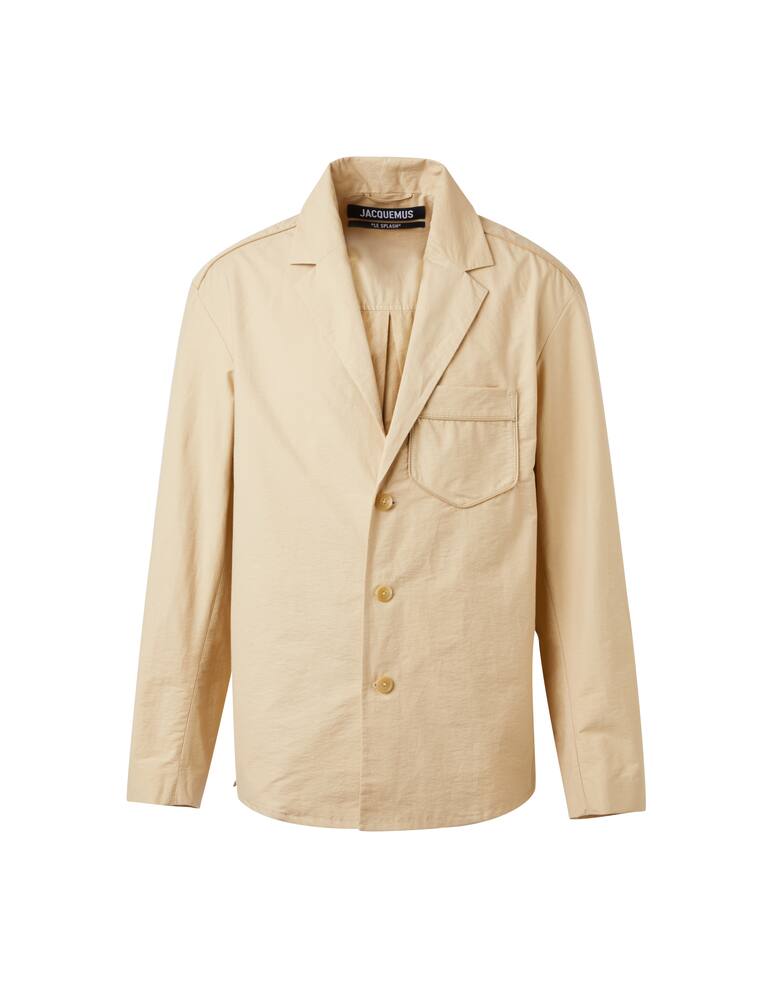 rinascente Jacquemus Pacalo overshirt jacket - beige