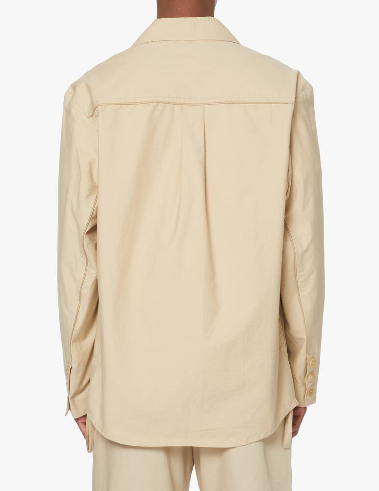rinascente Jacquemus Pacalo overshirt jacket - beige