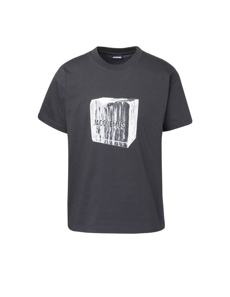 rinascente Jacquemus Maglietta girocollo glacon - nero