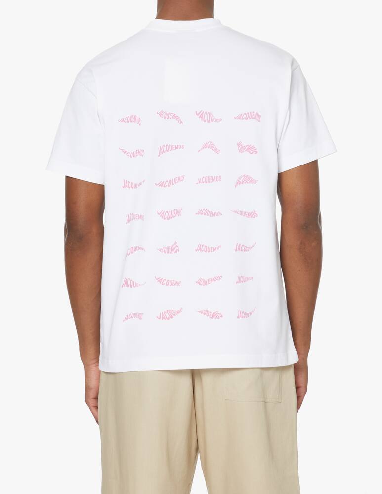 rinascente Jacquemus Vague logo t-shirt - white
