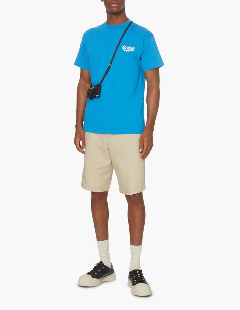 rinascente Jacquemus Maglietta girocollo vague logo ao - blu