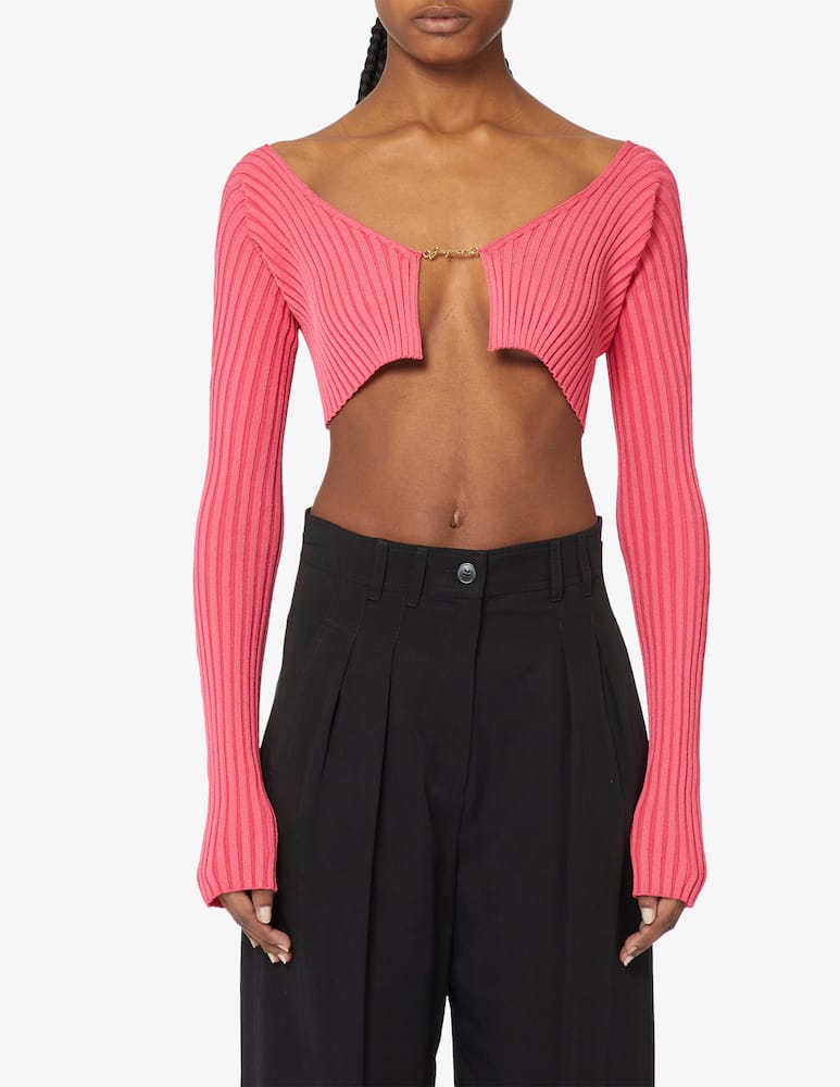 Jacquemus Top in maglia Pralu - immagine 1 Jacquemus Top in maglia Pralu - immagine 1