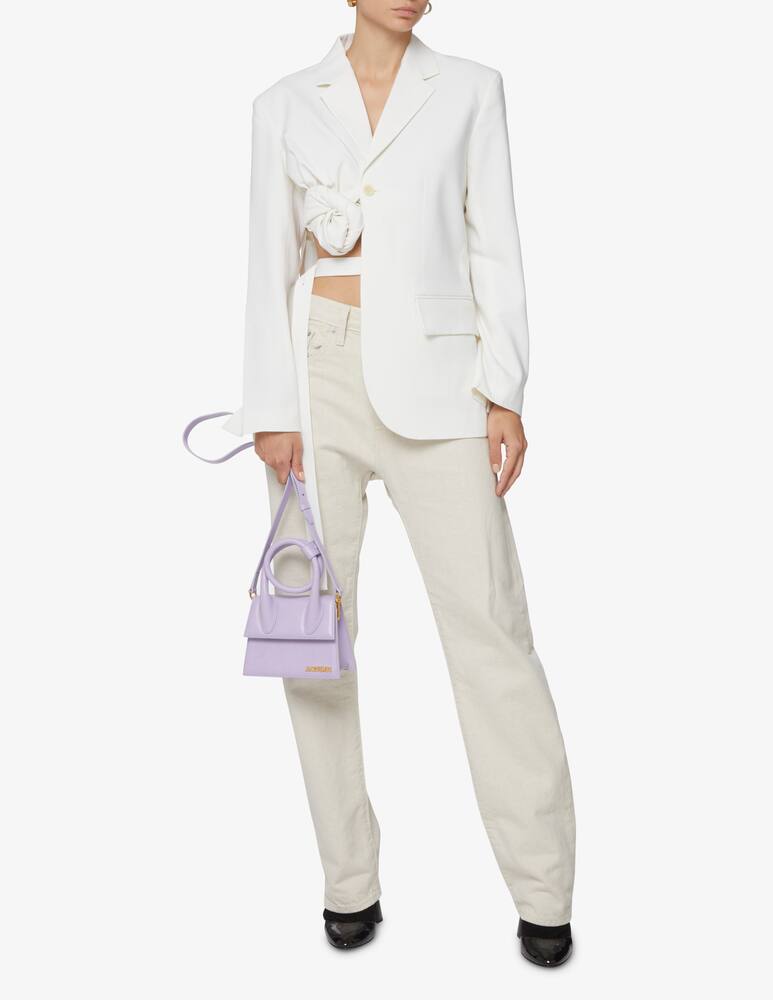 rinascente Jacquemus Borsa a mano Le chiquito Noeud - Viola
