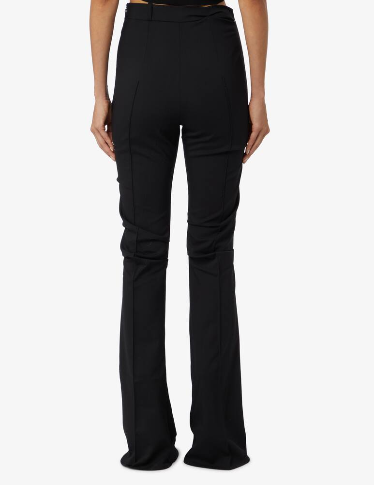 rinascente Jacquemus Pantalon Merria flare trousers - Black
