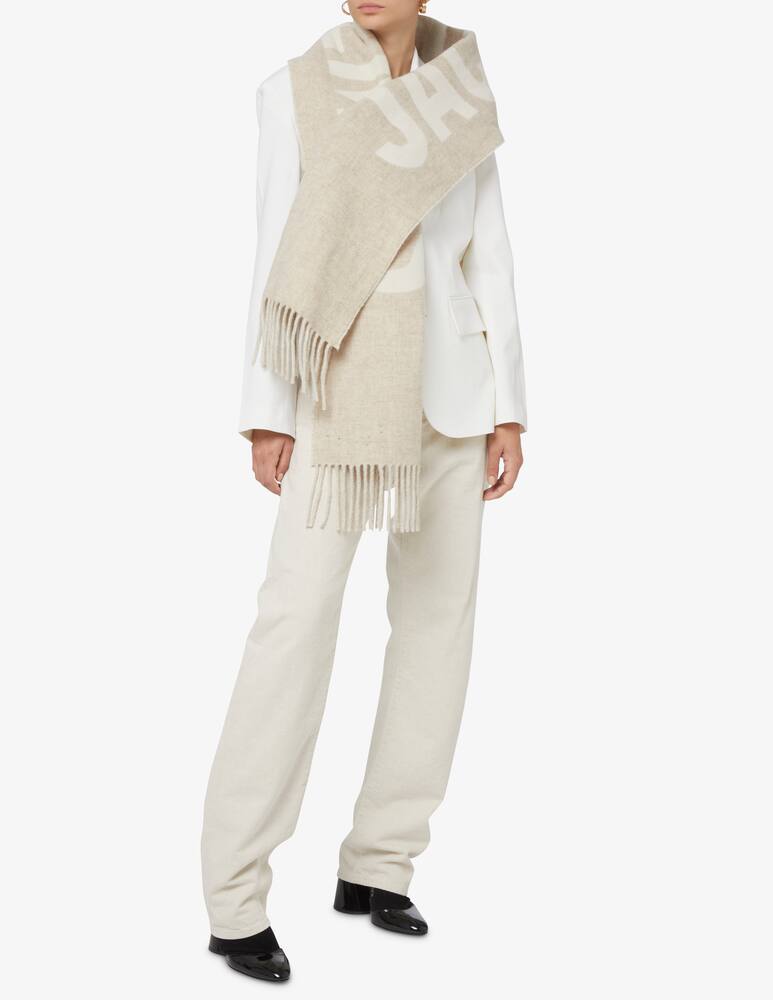 Jacquemus Sciarpa Le Sharpe - Beige - immagine 2