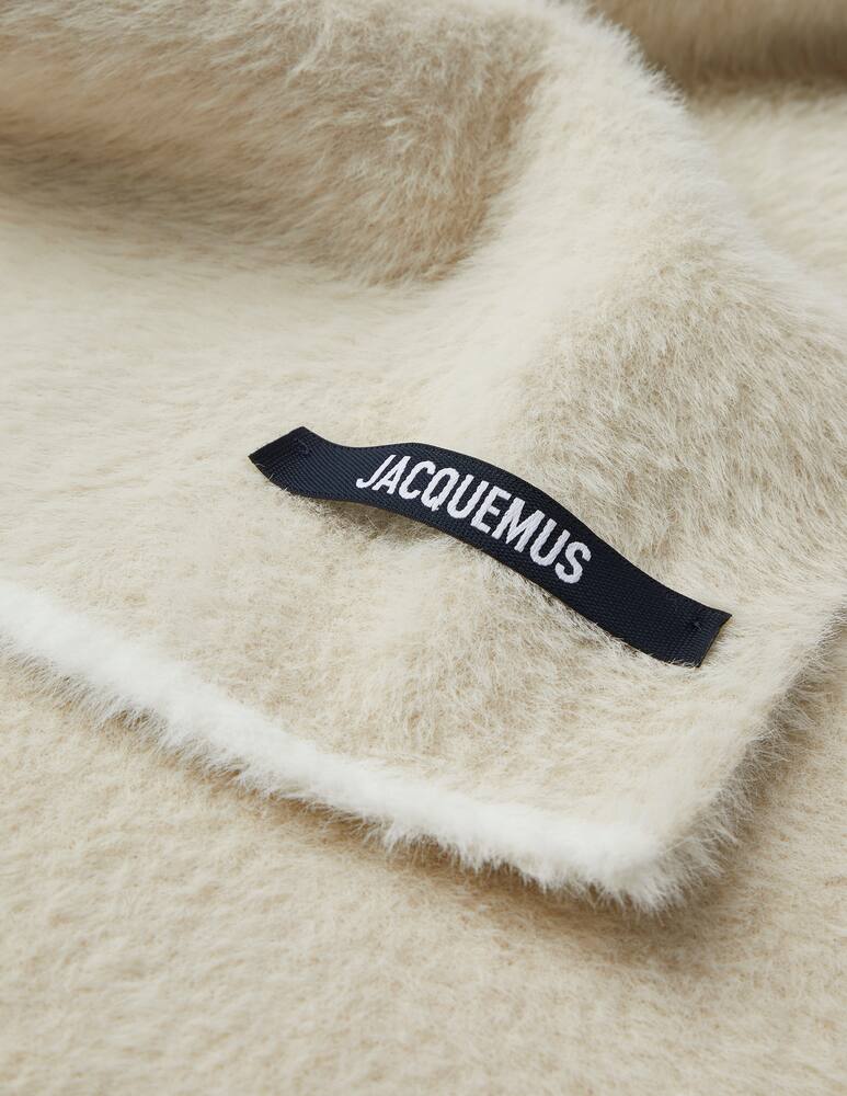 rinascente Jacquemus Sciarpa Le Sharpe Neve - Beige