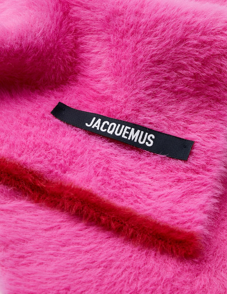 rinascente Jacquemus Le Sharpe Neve scarf - Pink