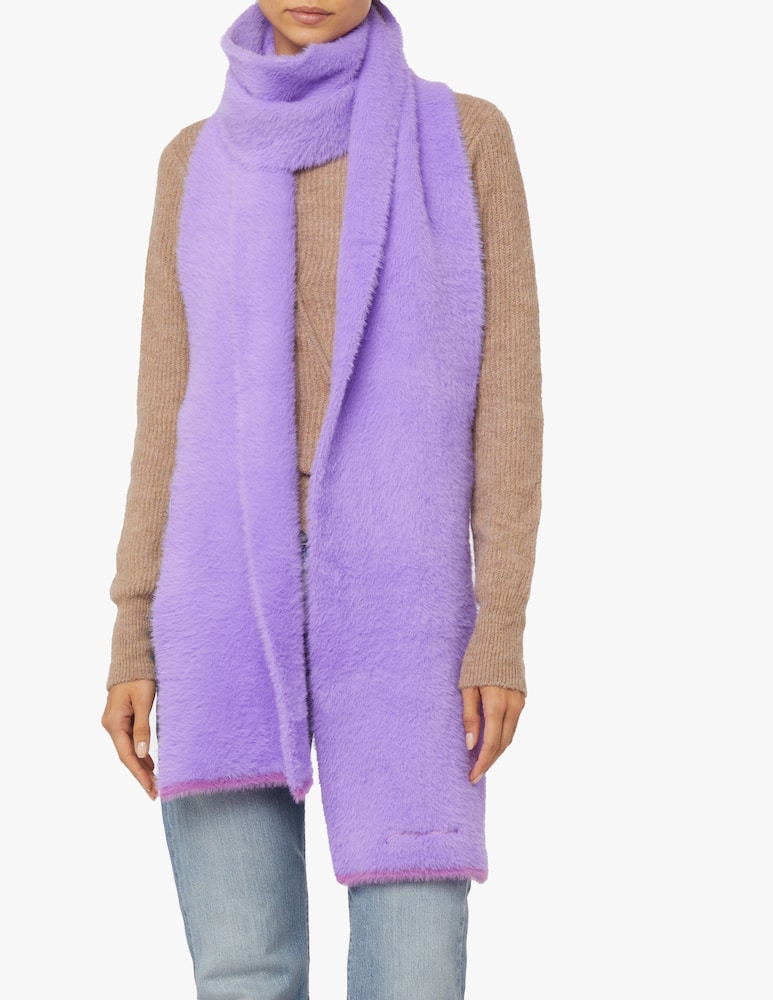 rinascente Jacquemus L Echarpe Neve scarf - Lilac