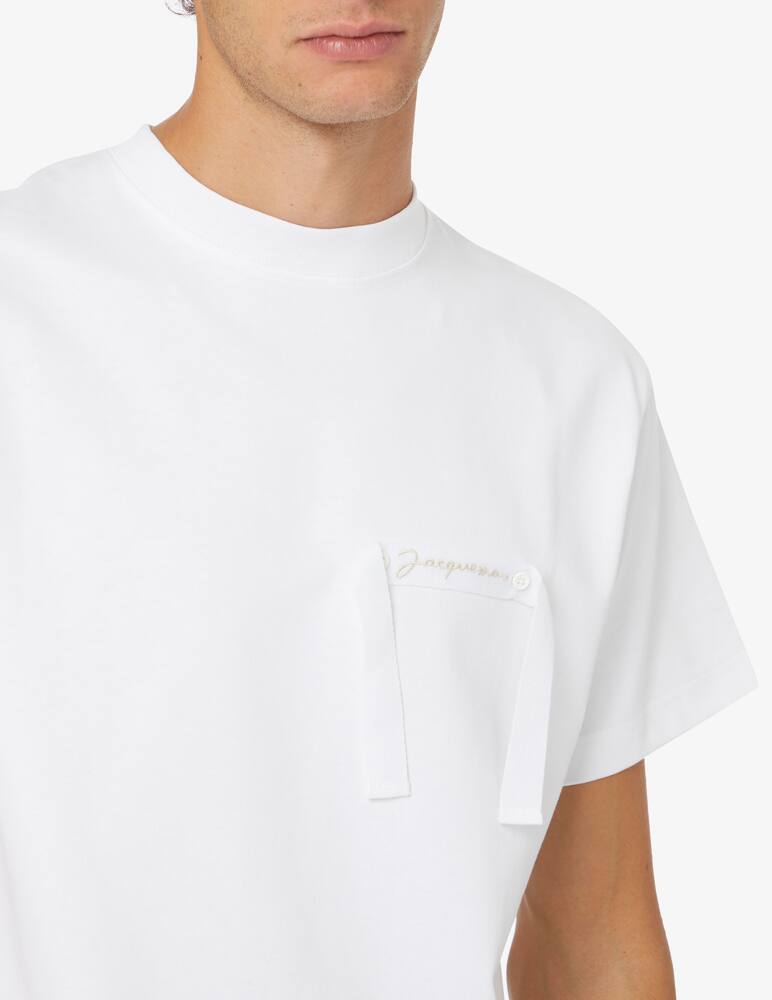 rinascente Jacquemus Maglietta gros grain - Bianco