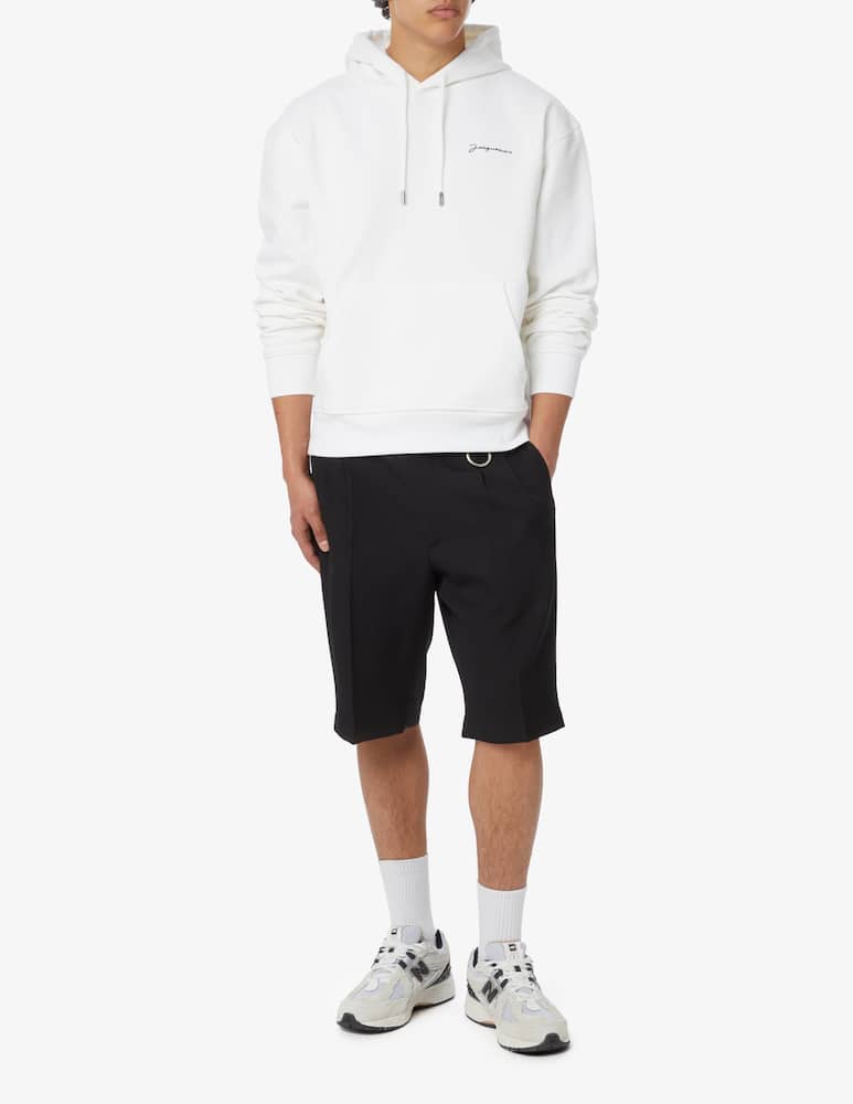 Jacquemus Felpa con cappuccio in cotone organico - immagine 2 Jacquemus Felpa con cappuccio in cotone organico - immagine 2