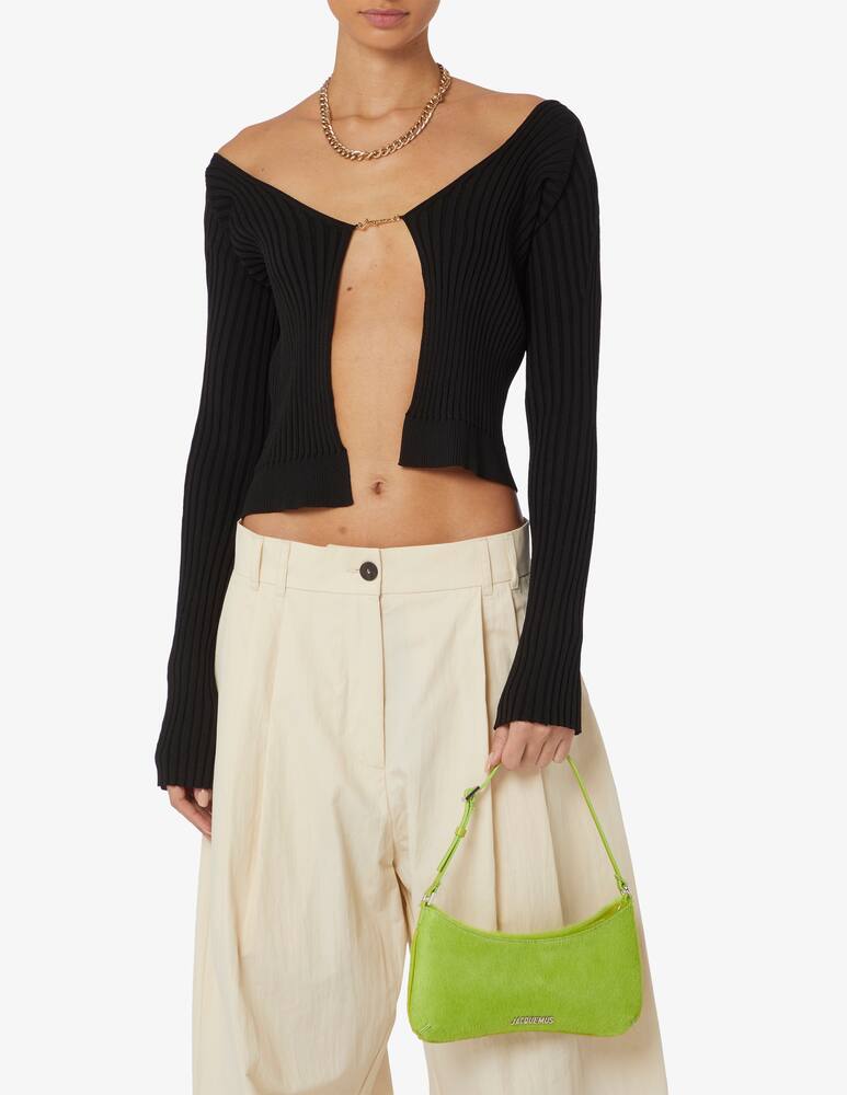 rinascente Jacquemus Borsa a spalla in cavallino Le Bisou