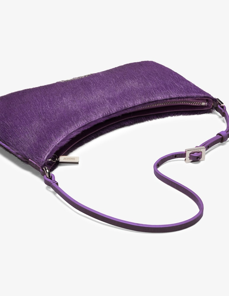 rinascente Jacquemus Le Bisou pony shoulder bag