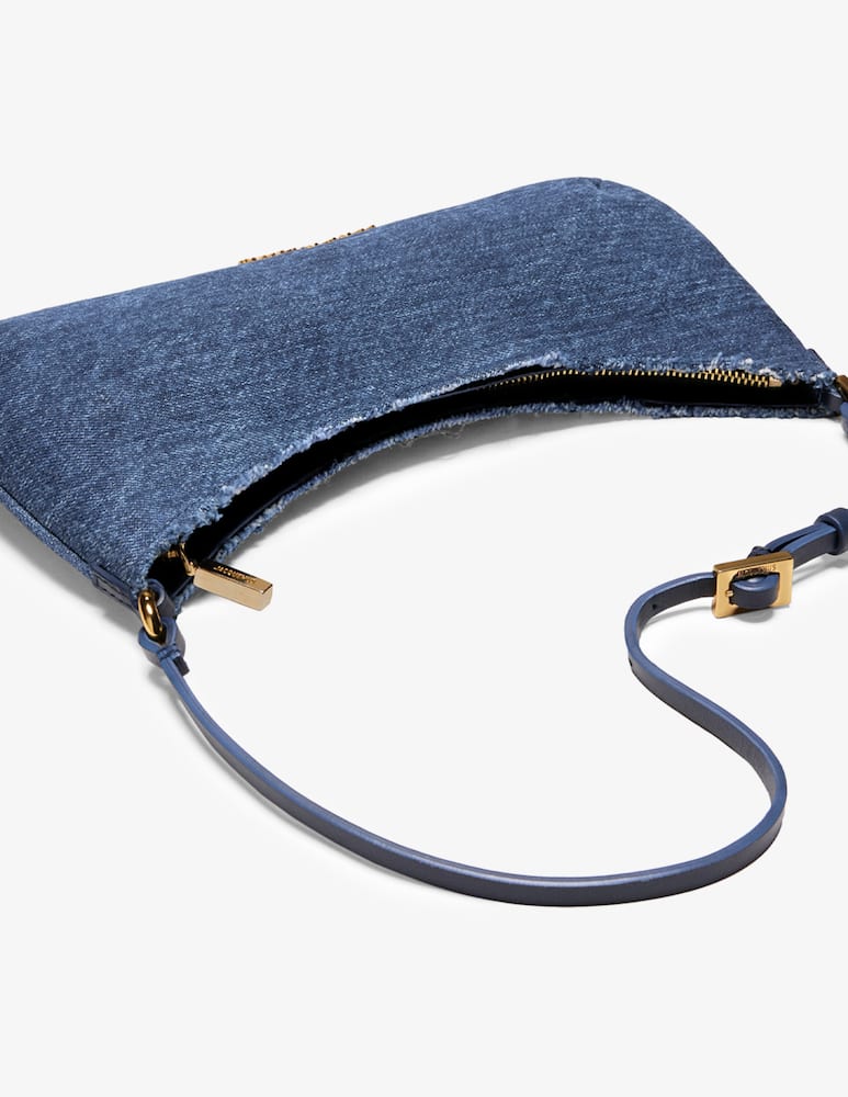 rinascente Jacquemus Borsa a spalla in denim Le Bisou