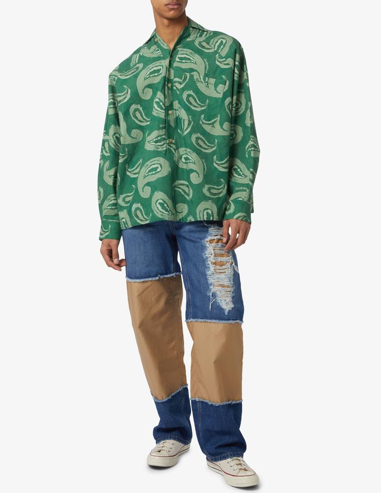 rinascente Jacquemus La haut pingo shirt paisley 